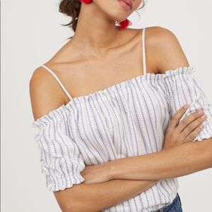 NWT H&M Off shoulder Blouse